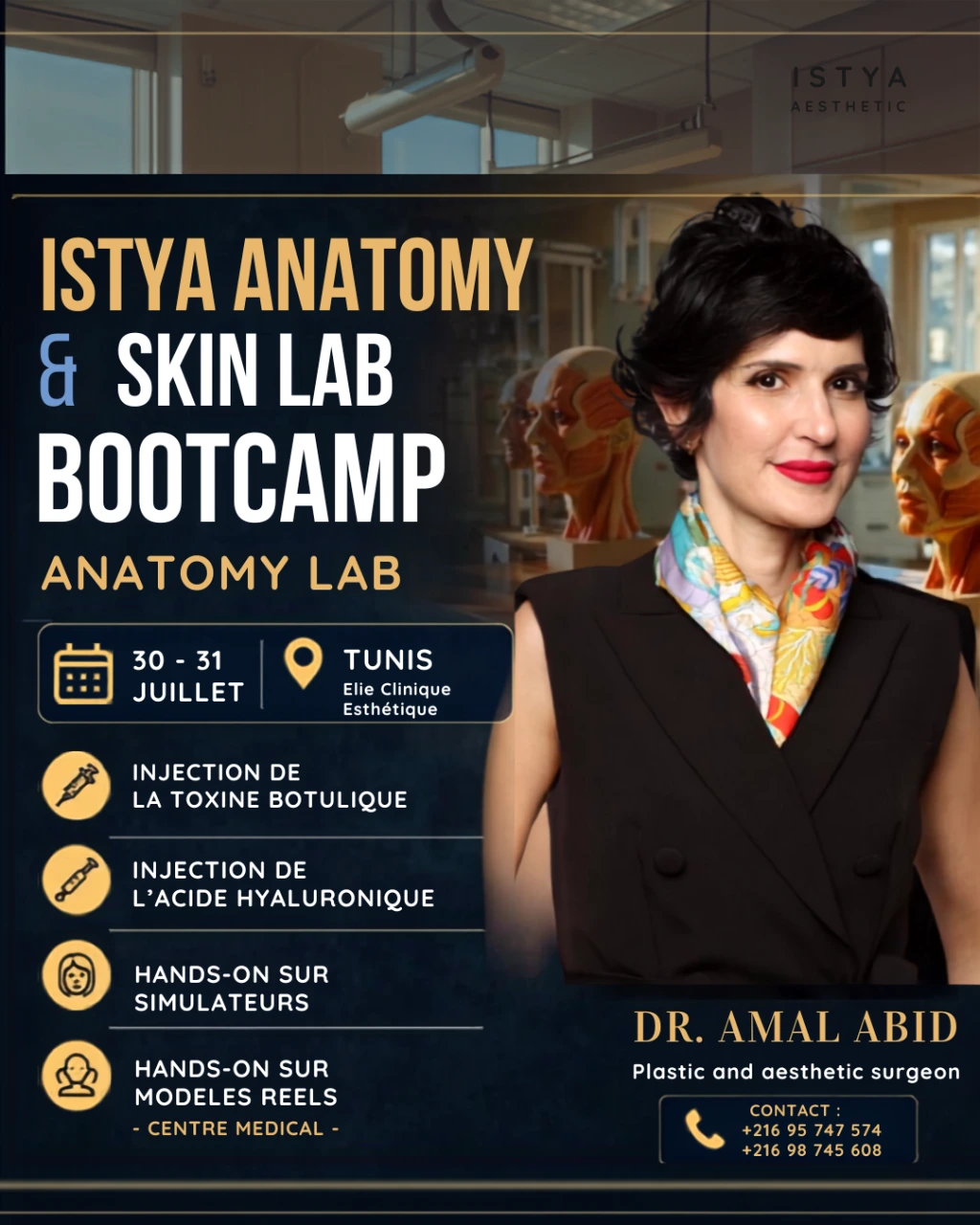 Anatomy Lab hosted by Dr Amal Abid