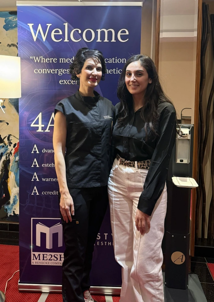 Healthcare professionals attending an advanced aesthetic medicine training workshop